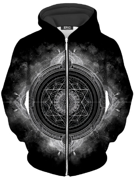 iEDM - Celestial Gateway Unisex Zip-Up Hoodie