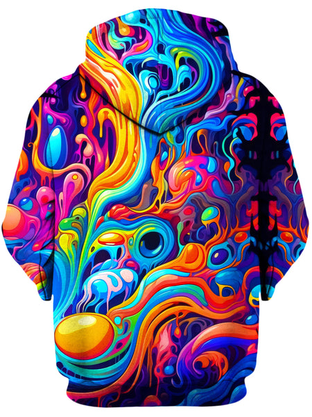 Psychedelic Pourhouse - Kandi Swirl Unisex Zip-Up Hoodie