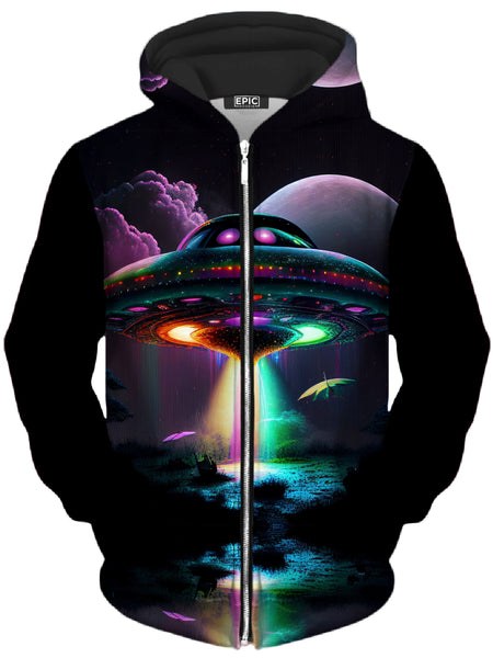 iEDM - Encounter Unisex Zip-Up Hoodie