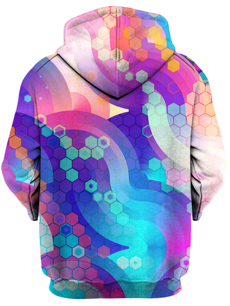 Art Designs Works - Bubbly Unisex Zip-Up Hoodie