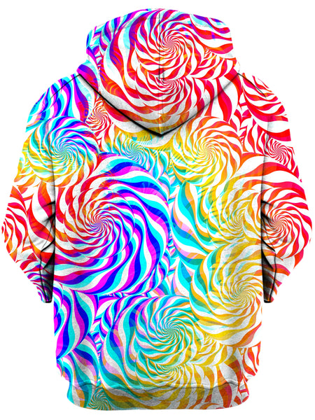 Art Designs Works - PLUR Rainbow Unisex Zip-Up Hoodie