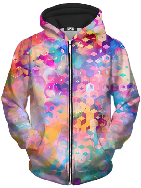 Art Designs Works - Portal Realm Unisex Zip-Up Hoodie