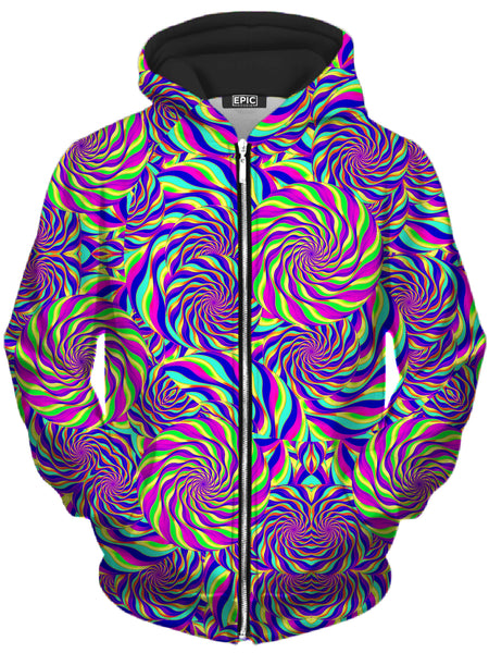 Art Designs Works - Spinzone Unisex Zip-Up Hoodie