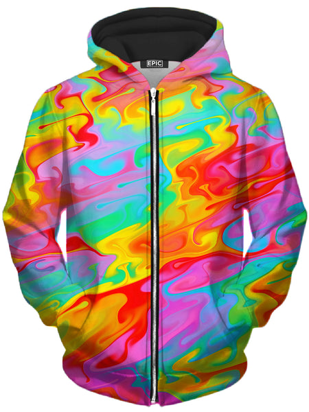 Art Designs Works - Summer Solstice Unisex Zip-Up Hoodie