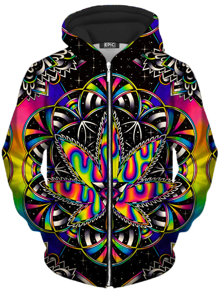 BrizBazaar - Kronic Haze Unisex Zip-Up Hoodie