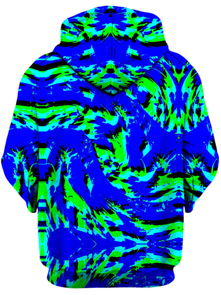 Big Tex Funkadelic - Sea Splatter Rave Graffiti Unisex Zip-Up Hoodie