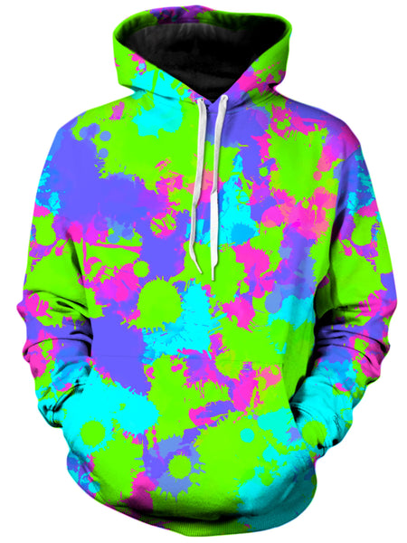 Big Tex Funkadelic - 90s Neon Paint Splatter Unisex Hoodie