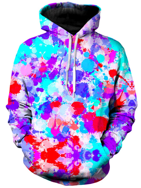 Big Tex Funkadelic - Cherry Frost Paint Splatter Unisex Hoodie