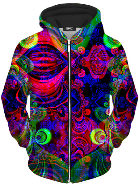 Glass Prism Studios - RGB Unisex Zip-Up Hoodie