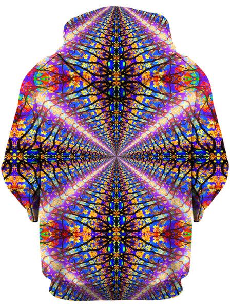 Lucid Eye Studios - Color Tunnel Unisex Zip-Up Hoodie