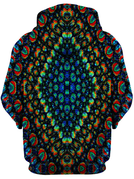 Lucid Eye Studios - Oil Mosaic Unisex Zip-Up Hoodie