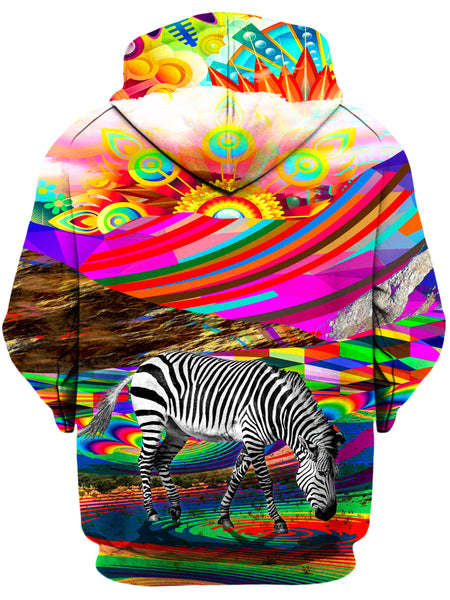 Lucid Eye Studios - Rainbow Land Unisex Zip-Up Hoodie