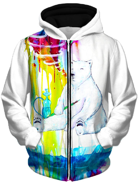 Marc Allante - Mint Unisex Zip-Up Hoodie