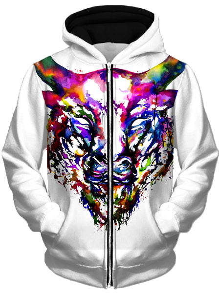Marc Allante - Philosopher Unisex Zip-Up Hoodie