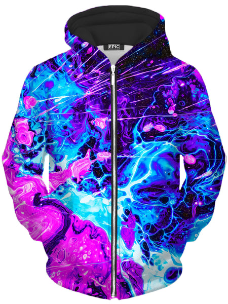 Noctum X Truth - Cosmic Burst Unisex Zip-Up Hoodie