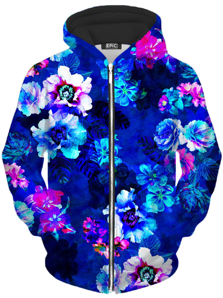 Noctum X Truth - Enchanted Flora Unisex Zip-Up Hoodie