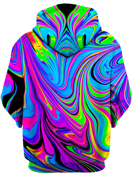 Psychedelic Pourhouse - Cosmic Flow Unisex Zip-Up Hoodie