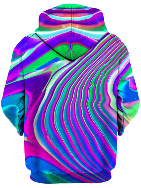 Psychedelic Pourhouse - Tangerine Dream Unisex Zip-Up Hoodie