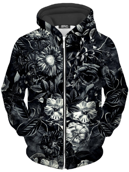 Riza Peker - Darkness Unisex Zip-Up Hoodie