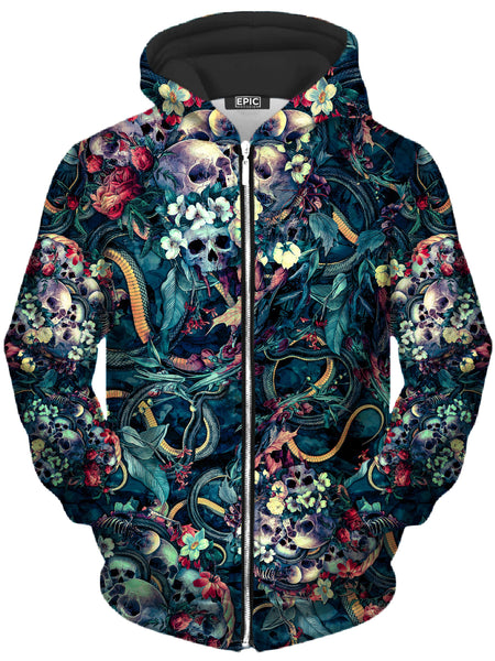 Riza Peker - Endless Soul Unisex Zip-Up Hoodie