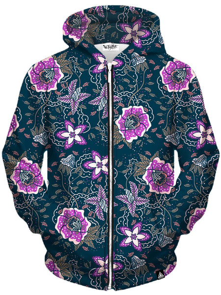 Set 4 Lyfe - Florist Unisex Zip-Up Hoodie