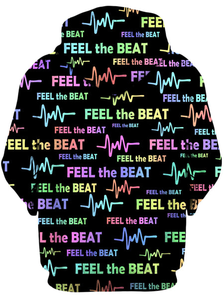 Sartoris Art - Feel the Beat Unisex Zip-Up Hoodie