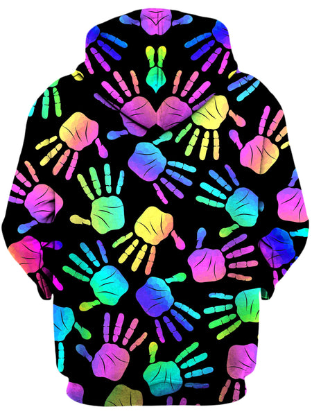 Sartoris Art - Rave Hands Unisex Zip-Up Hoodie