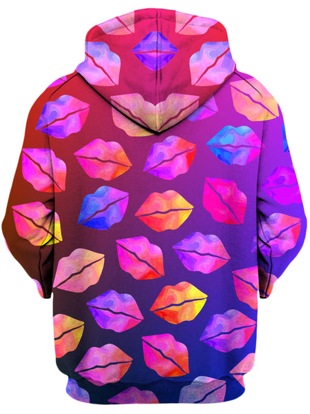Sartoris Art - Love Lips Unisex Zip-Up Hoodie