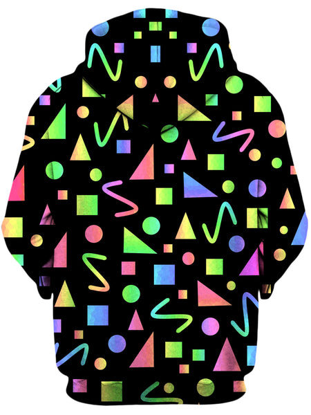 Sartoris Art - Party Geometric Unisex Zip-Up Hoodie