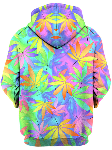 Sartoris Art - Take a Little Trip with Weed Unisex Zip-Up Hoodie