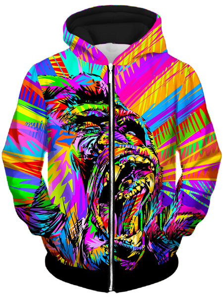 Technodrome - Gorilla Drome Unisex Zip-Up Hoodie