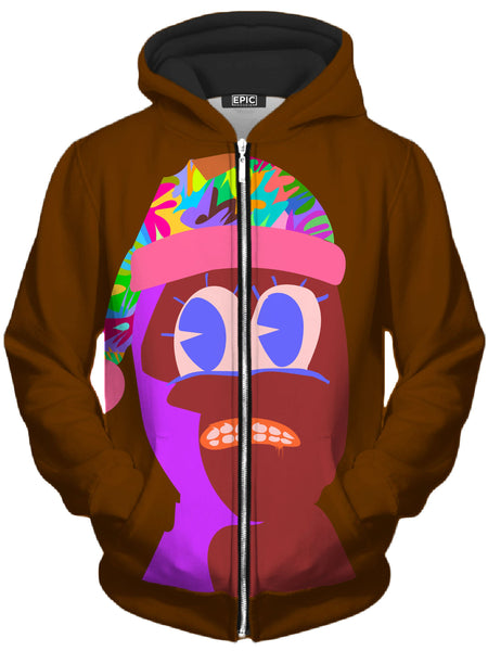Technodrome - Hanky Unisex Zip-Up Hoodie