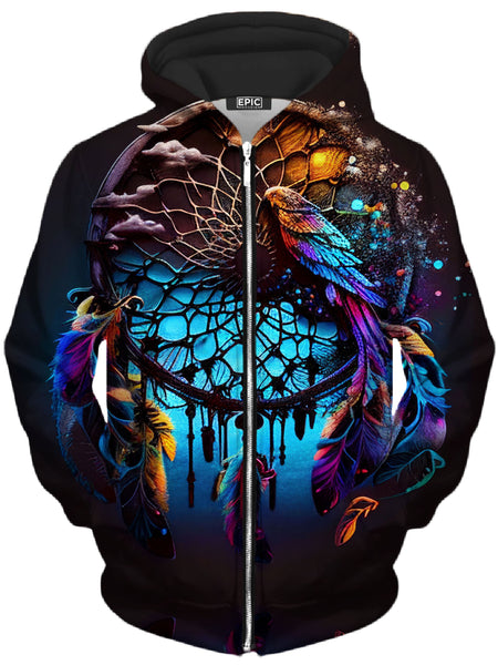 iEDM - Dreamcatcher 2.0 Unisex Zip-Up Hoodie