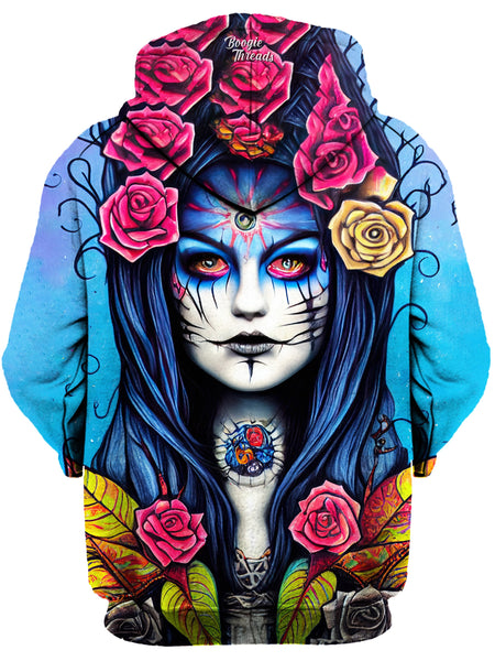 Gratefully Dyed Damen - Illustrious Temper Unisex Zip-Up Hoodie