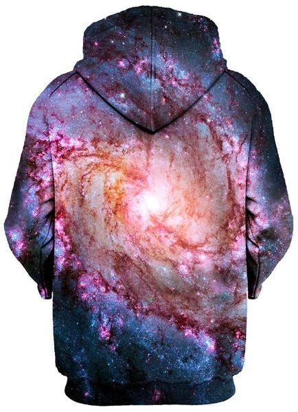 Gratefully Dyed Damen - Twisted Skies Unisex Zip-Up Hoodie