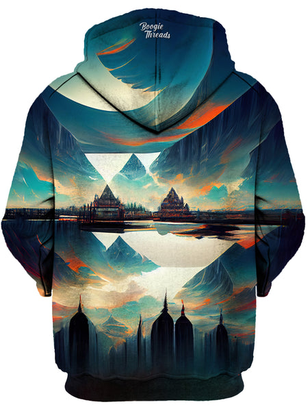 Gratefully Dyed Damen - Wounds Of Reality Unisex Zip-Up Hoodie