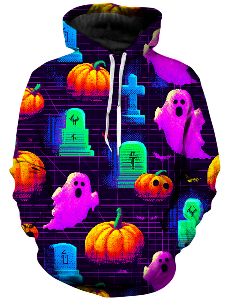 Art Designs Works - 8-Bit Halloween Unisex Hoodie