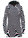 Fractal Ripples Hoodie Dress Art Designs Works Epic Hoodie