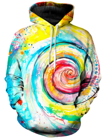 Art Designs Works - Water Color Swirl Unisex Hoodie