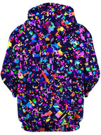 8-Bit Confetti Unisex Zip-Up Hoodie Art Designs Works Epic Hoodie