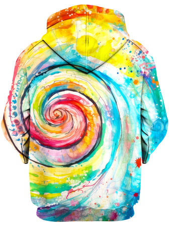 Art Designs Works - Water Color Swirl Unisex Zip-Up Hoodie