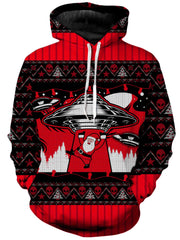 Santa Abduction Unisex Hoodie