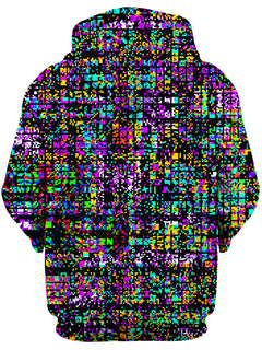 Art Designs Works - 8-Bit Trippy Glitch Unisex Hoodie