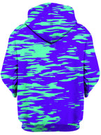 Purple Mint Rave Zebra Stripe Unisex Hoodie Big Tex Funkadelic Epic Hoodie
