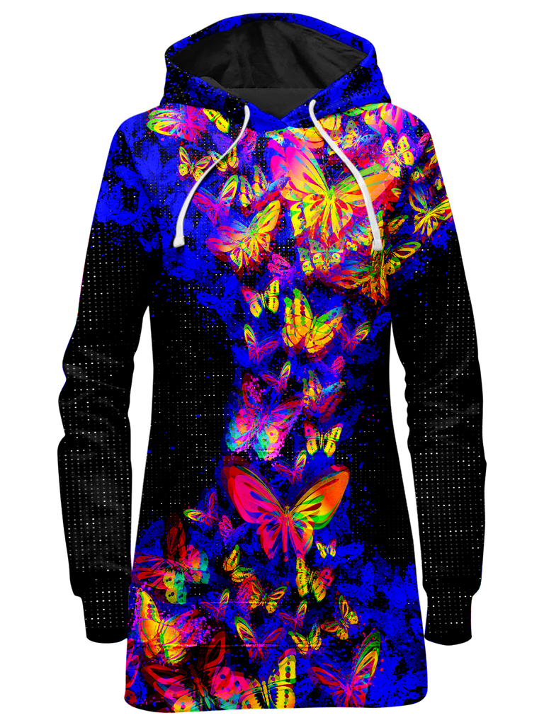 Noctum X Truth - Butterfly Glitch Hoodie Dress