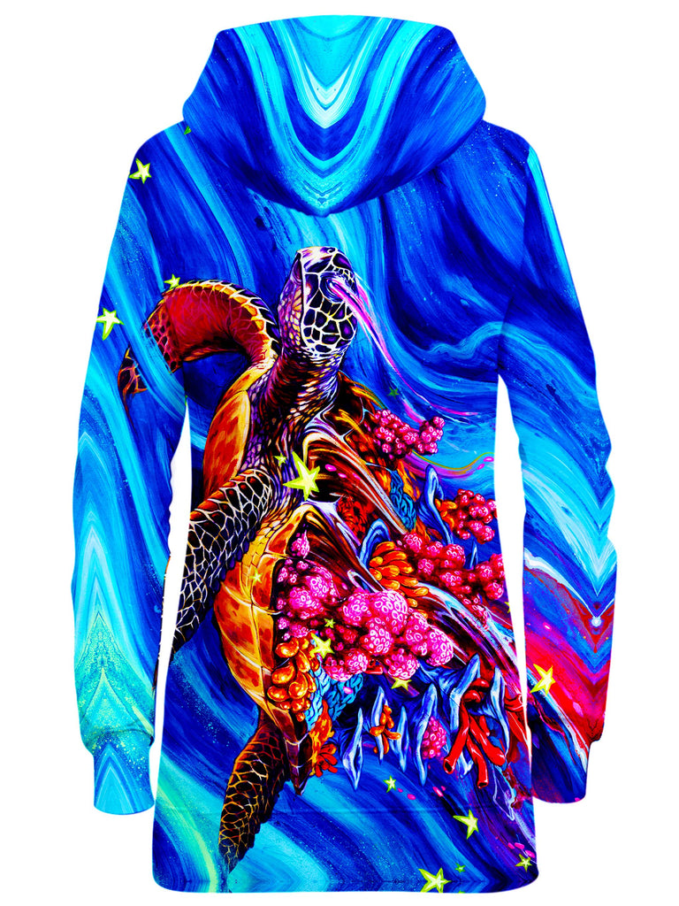 Cosmic Turtle Hoodie Dress