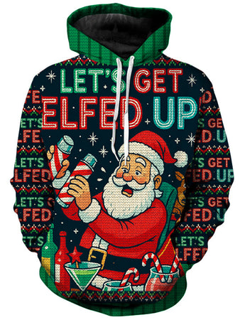 iEDM - Tipsy Santa Unisex Hoodie
