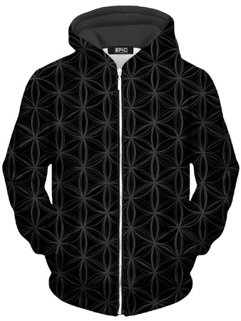iEDM - Ethereal Unisex Zip-Up Hoodie