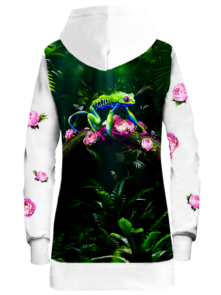 Fern Blossom Hoodie Dress