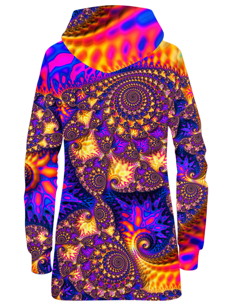 Fractal Forever Hoodie Dress